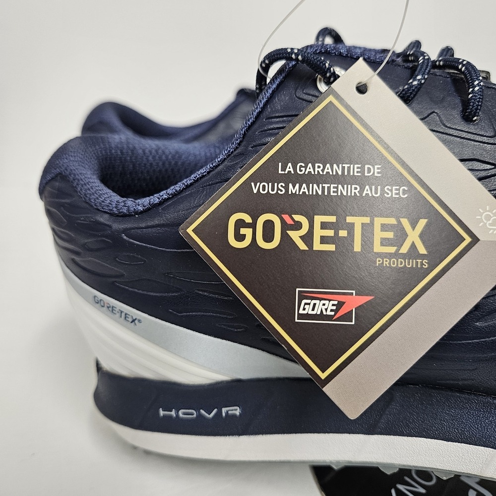Under Armour HOVR Show GORE-TEX Navy Blue Golf Shoes 3022762-400 Men's Size 11 - Picture 7 of 8